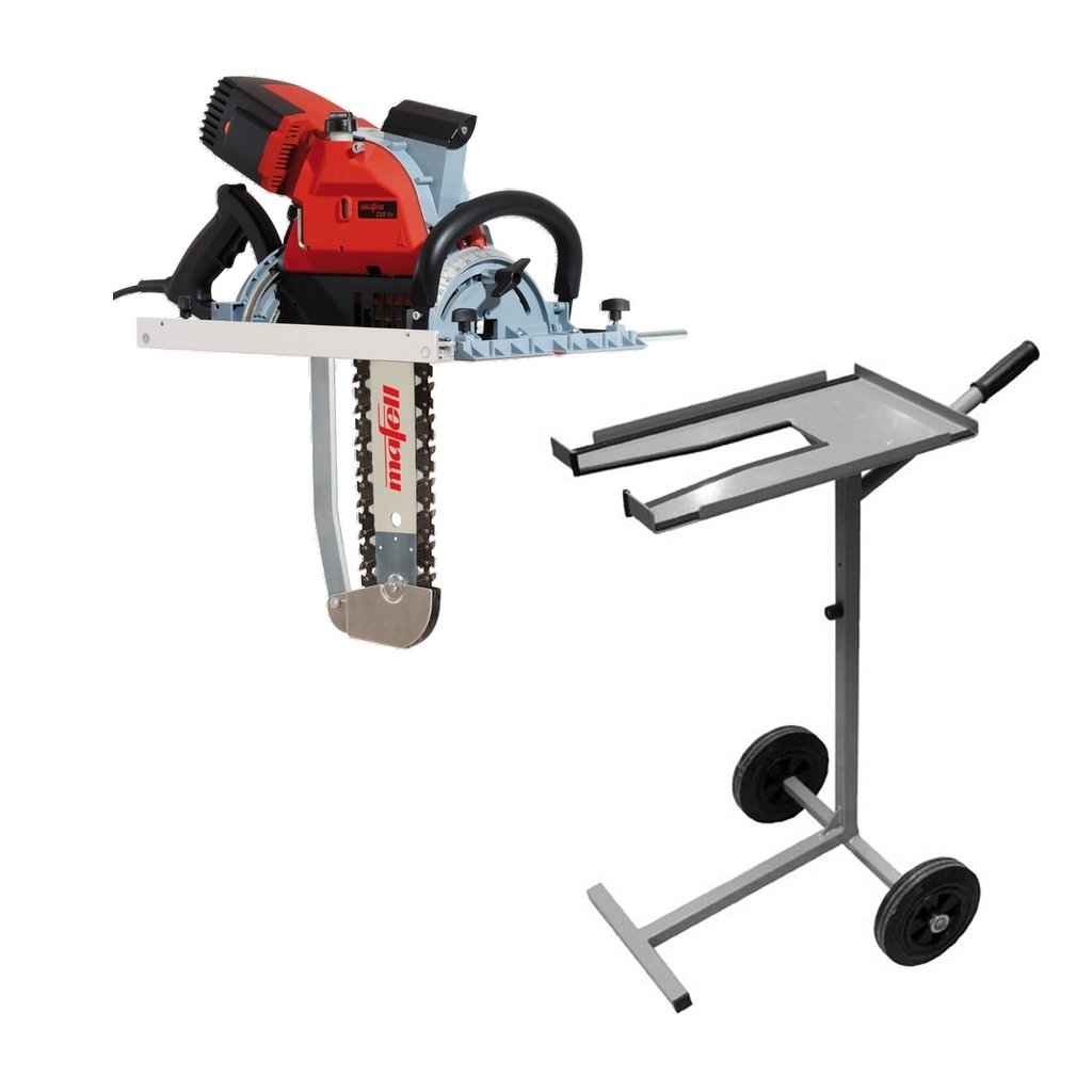 Mafell zimmerei Motosierra ZSX Ec 400 Q 925503 + Carrito de ...