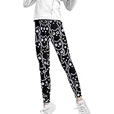 Wanyint Novelty Girls' Yoga Leggings Pants Full Length Athletic Trousers High Waist Tummy Control