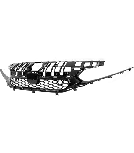 Gloss Black Front Bumper Lower Grille Mesh For Honda Civic 11th 2022-2024 2023
