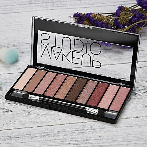 YIHANK Eyeshadow,10 Color Shimmer Glitter Eye Shadow Powder Matt Eyeshadow Cosmetic Makeup