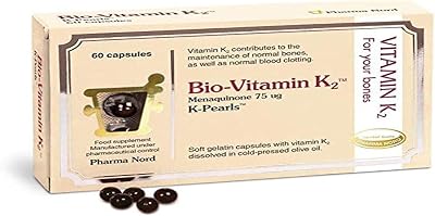 Pharma Nord k-Pearls 60 Capsules Vitamin K2 Maintained Bone Health