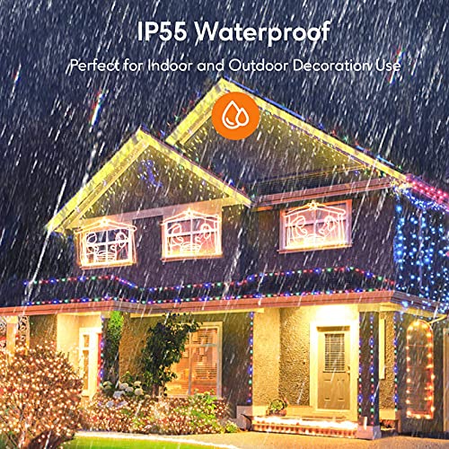 BlcTec Christmas Lights 300 LED 108FT Color Changing Christmas Tree