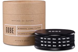 Gobe 82mm Star Filter Kit: 4 Points, 6 Points, 8 Points (2Peak)