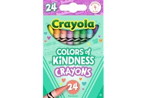 CRAYOLA Colors of Kindness Crayons, 24 Count