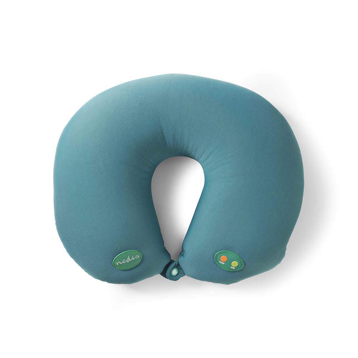 NEDIS Travel Pillow Massager with 6 Modes, Green