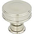Atlas Homewares A100-PN Oskar Collection Knob, Polished Nickel