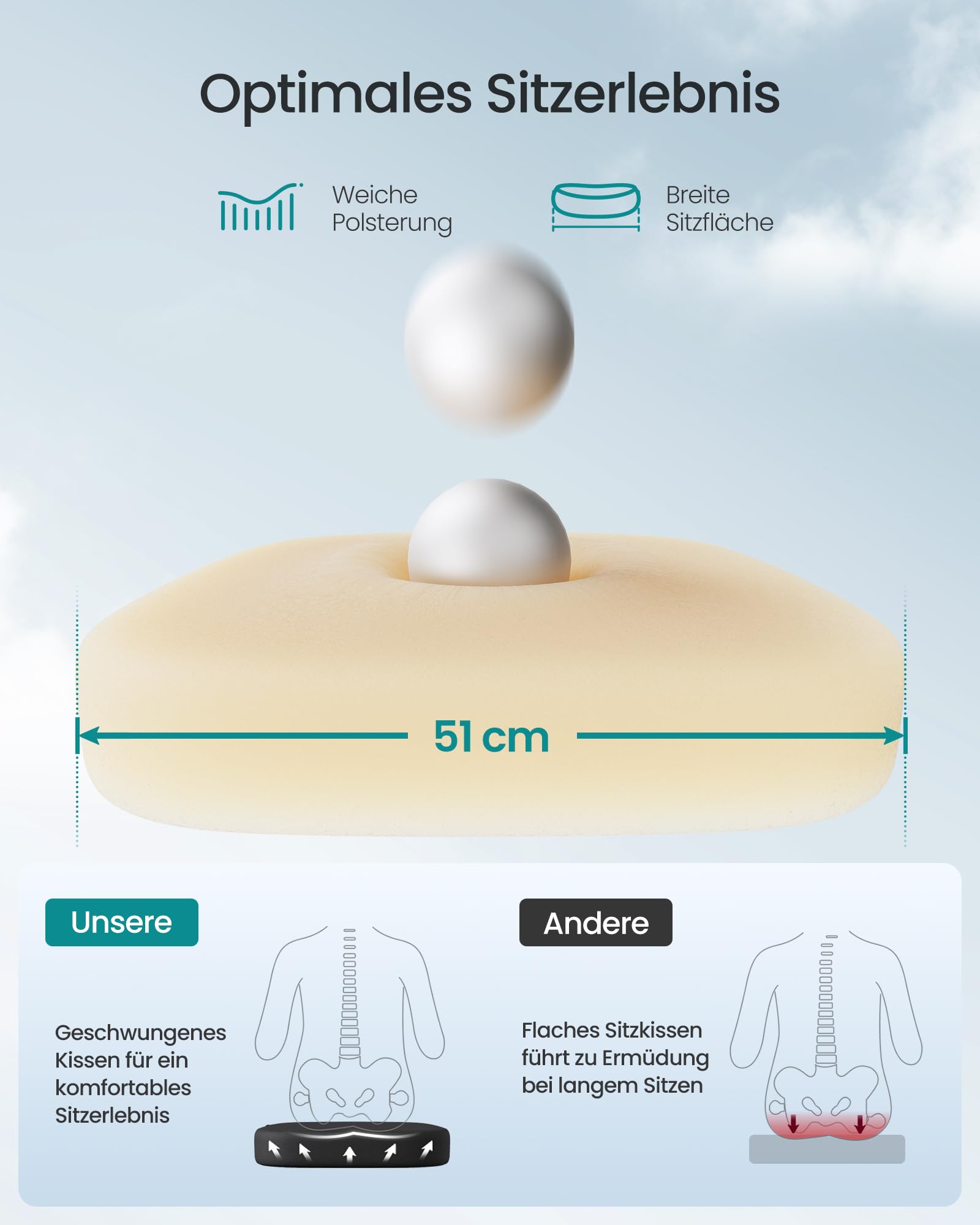 SONGMICS Bürostuhl ergonomisch, Drehstuhl mit Netzgewebe, Schreibtischstuhl mit Lendenstütze, Wippfunktion, Armlehnen, für Arbeitszimmer, Schlafzimmer, tintenschwarz OBN043BH02 6