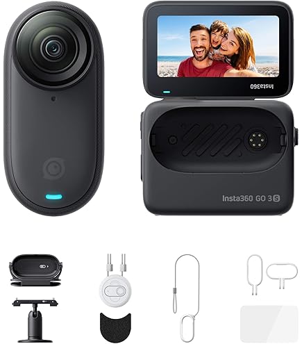 Amazon.com : Insta360 GO 3S Midnight Black (128GB) – 4K