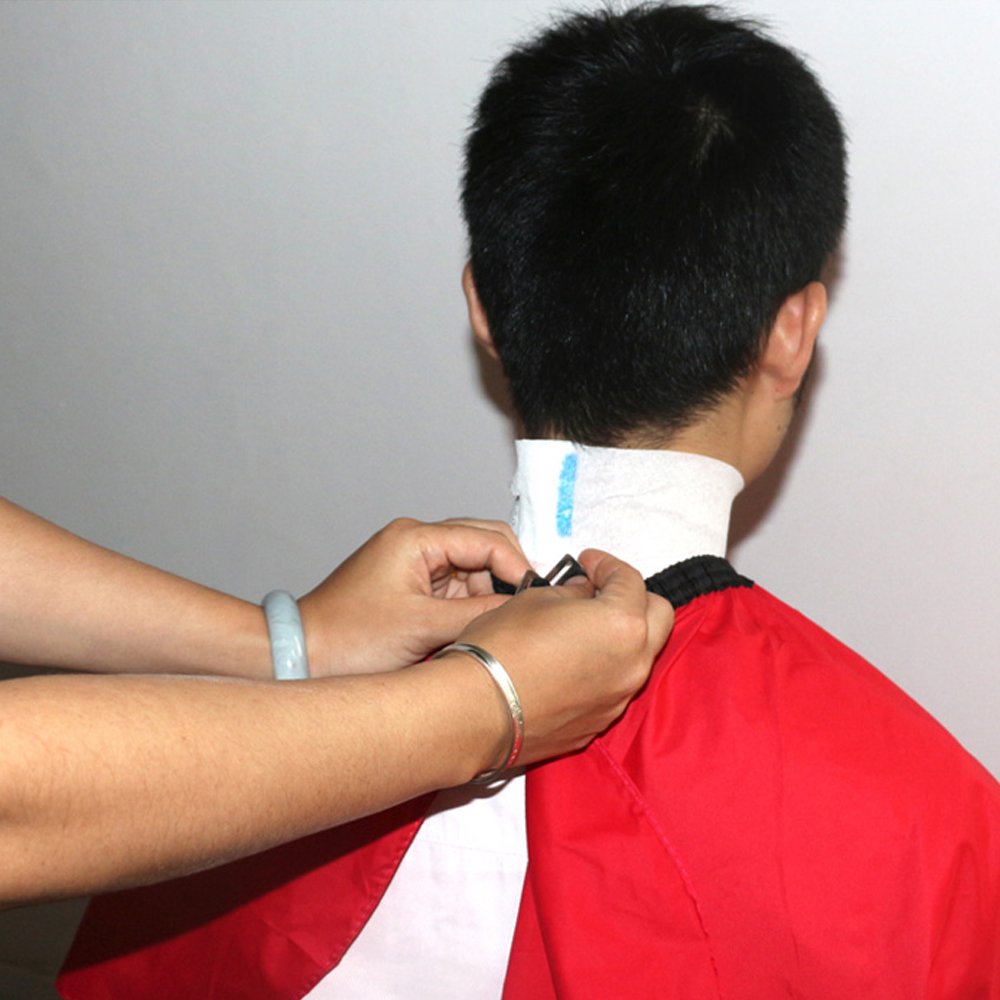 Stretch Neck Collar Paper Barber Neck Strips for Hair Cutting, Barber