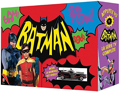 Batman - La série TV complète - Édition collector limitée digipack musical - Batmobile Hot Wheels + Livret Scrapbook + Jeu 44 cartes - Blu-ray
