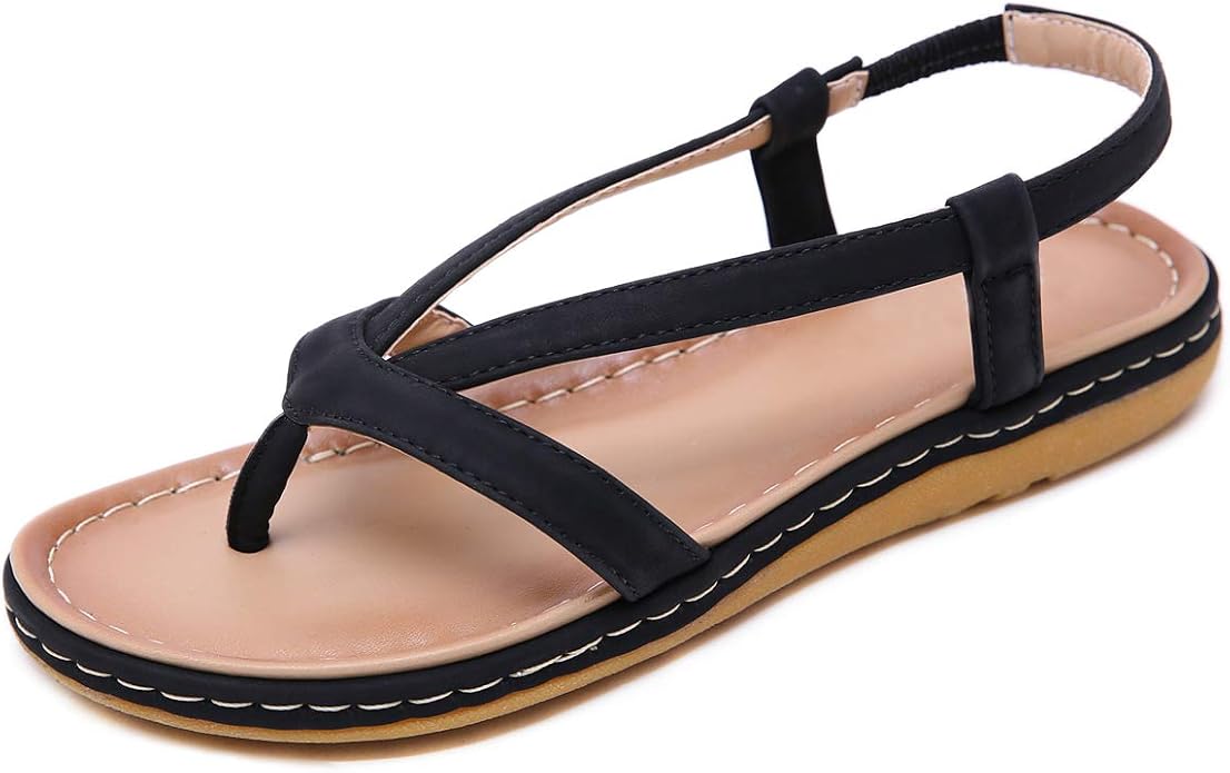 comfortable flip flops with back strap