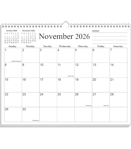 Stendig Calendar 2026 · Original Design by Massimo Vignelli · In