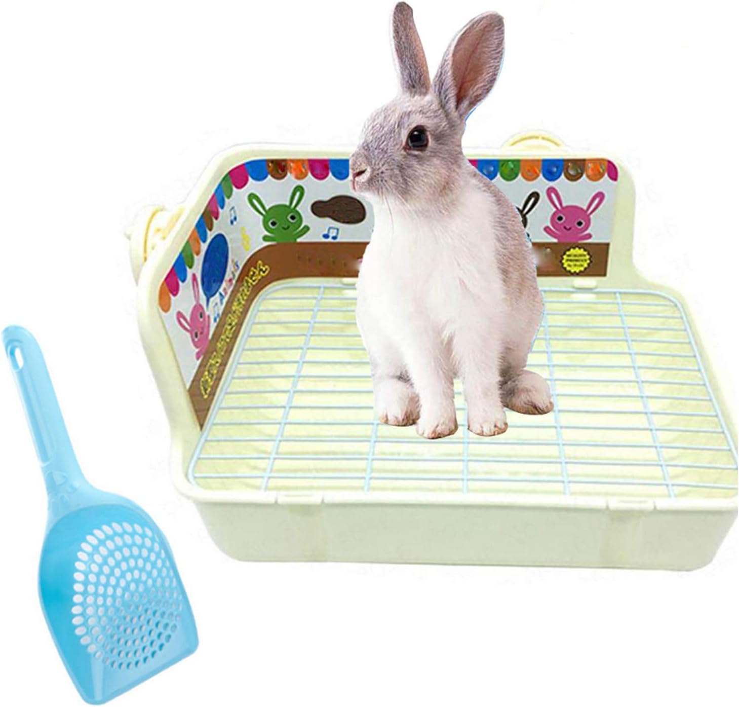 Tfwadmx Rabbit Litter Box, Rat Toilet Ferret Litter Pan