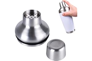 KEUYE Cocktail Shaker Lid Compatible With YETI Rambler 20oz/Tumbler 20oz/16oz Pints/10oz Mug/10oz Lowball/24oz Mug,Stainless 