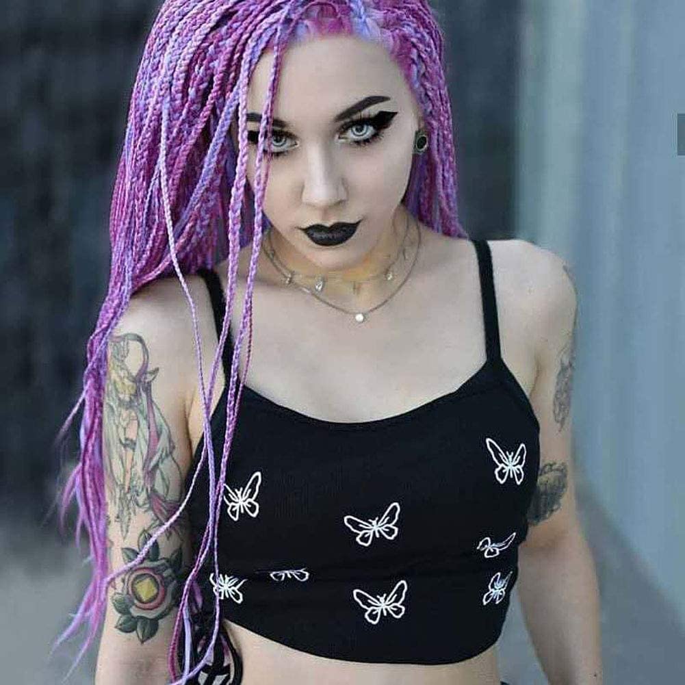 AFBeauty Lace Front Braided Wig for Women Long Pastel Purple Box Braided Wig Synthetic Purple Micro Braiding Braids Afro Braided Cosplay Drag Queen 26inch
