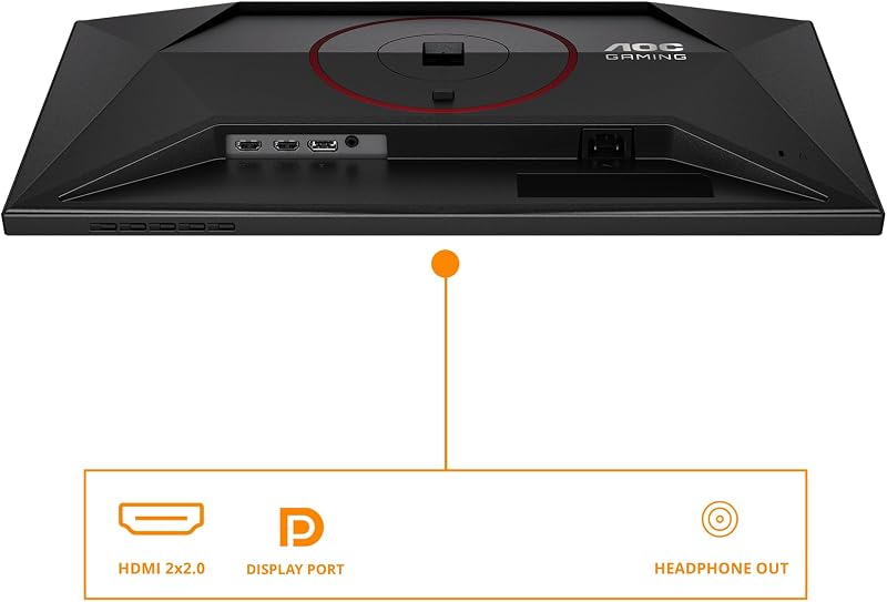 24G4ZR 24 Zoll FHD Gaming Monitor, 260Hz, Fast IPS Panel, 1ms GtG, HDR10, G-Sync Compatible, Höhenverstellung,(1920x1080 HDMI 2X 2.0 DP 1x 1.4) Schwarz