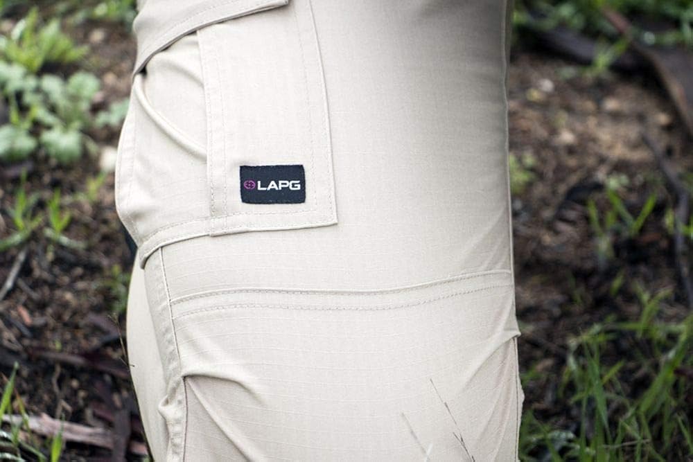 LA Police Gear Women's Mechanical Stretch Ops Tactical Cargo Pants: Clothing