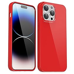 Svanove for iPhone 14 Pro Case Silicone, Glossy