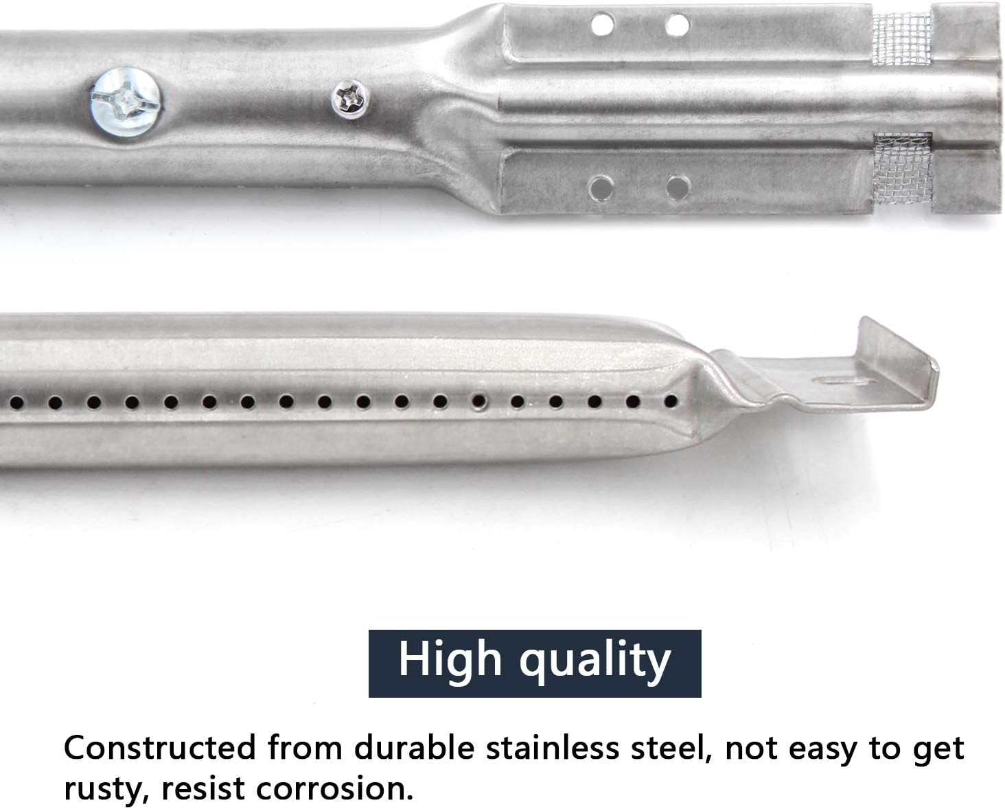 Hongso 14 7/8" Gas Grill Stainless Steel Pipe Burners Replacement for Kenmore 122.16134, 122.16134110, 415.16107110, 720-0773 and Nexgrill Grill Models, SBF781 (4-Pack) : Garden & Outdoor