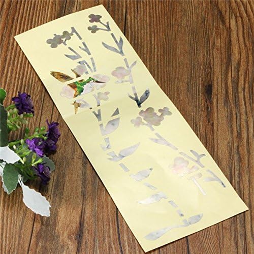 Guitar Bass Inlay Sticker Fretboard Marker DIY Fret Decal Flowers and Plants