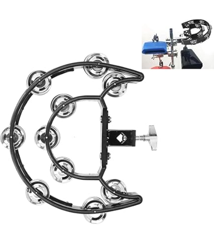 ⑩ めるくま 様 tambourine Tambourine Cymbal Meinl HTHH2B-BK Hi-Hat Tambourine Double
