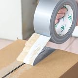 BOMEI PACK Reinforced Duct Tape 3 Rolls 48mm x 32m Silver Waterproof view 4