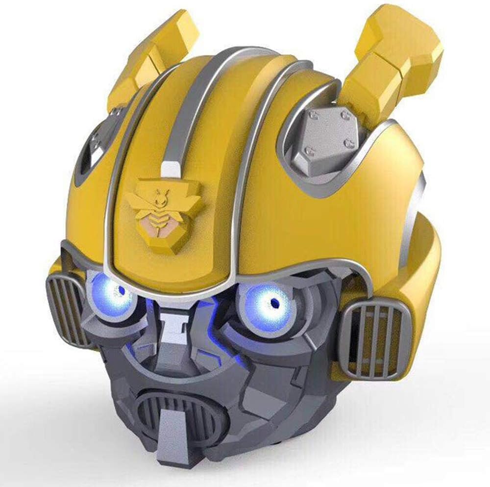 Wireless Bluetooth 5.0 Speaker Cartoon Bumblebee Bluetooth Mini with Subwoofer Portable Card Slot Built-in 1200 mAh Suitable for Outdoor Travel