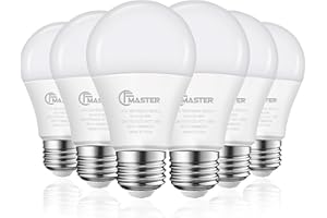 JIANGSILING A19 LED Light Bulb, 100W Equivalent Light Bulbs, 15W 5000K Daylight, 1500 Lumens, Non-Dimmable LED Bulb, E26 Standard Base for Indoor and Outdoor, ETL Listed, 6-Pack