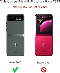 WDHD Compatible with Motorola Razr 2023 Case [Not