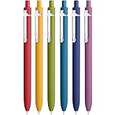 Mr. Pen- Bible Journaling Pens, 6 Pack, 0.5 mm Black Ink, Retractable Gel Pens for Journaling, Vintage Barrel with Silver Cross Clip, Smooth Writing Aesthetic Pens for Women