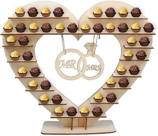 Amazon キャンディースタンド チョコスタンド ブライダル小物 ウェディング小物 ブライダルホリック 結婚式 ウェディング ウェルカムボード ウェルカムスペース ゲストブック 芳名帳 海外ウェディング ブライダル 装飾 ウェディングツリー ナチュラルウェディング