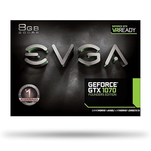 Graphics Cards Nvidia Gtx 1070 8gb Founders Edition EVGA