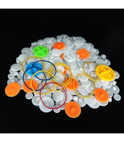 Othmro 10pcs Plastic Gears 34 Teeth Model 34102B Reduction