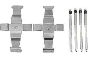 KIMISS Front Brake Caliper Hardware Kit for BMW 4 Series F32 F33 M4 F82 - Includes Pins, Clips & Retaining Brackets MBA1886 K