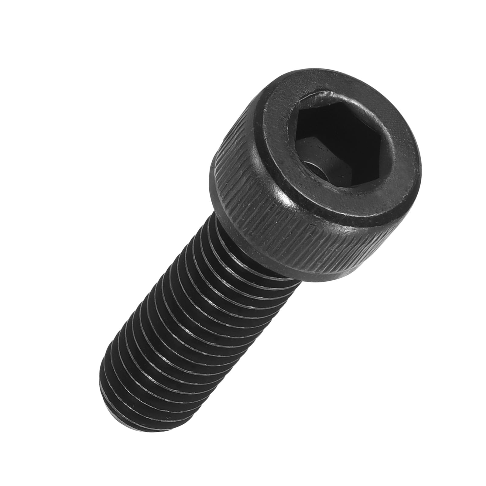 Kozelo 50pcs Socket Head Cap Screws - [M8-1.25 x 25mm] Alloy Steel Black Oxide Grade 12.9 Internal Hex Screw Full Thread for Industrial & Machinery Use, Black — image 1