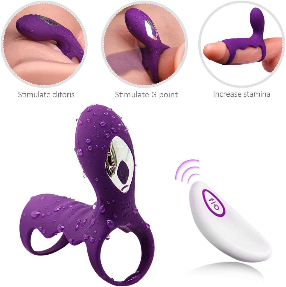 10 Vibration Male Vibranting Time Lasting Rooster Ring with Wireless for Men Longer Stimulating Woman Clitors T-Shirt Rechargeable