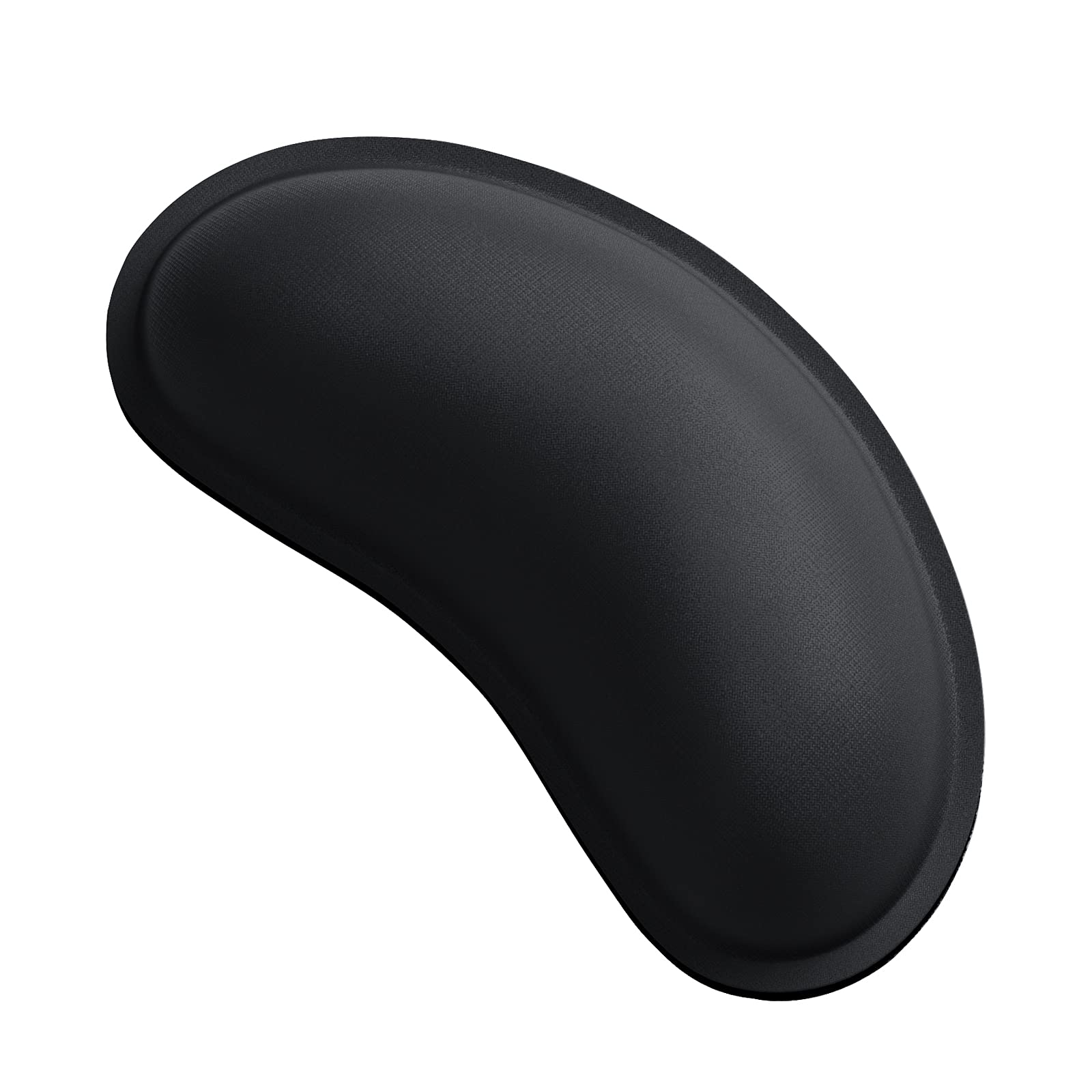 Photo 1 of Dapesuom Mouse Wrist Rest, Ergonomic Memory Foam Mouse Wrist for Computer Desk Mats Support, PU Leather Hand Rest Pad Cushion for Gaming, Laptop, Men, Women, Pain Relief & Easy Typing, Black
