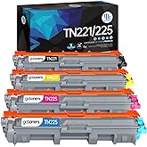 Gotoners TN221 TN225 Toner Cartridge for Brother MFC-9130CW MFC-9330CDW MFC-9340CDW HL-3170CDW HL-3140CW Laser Printer Work w