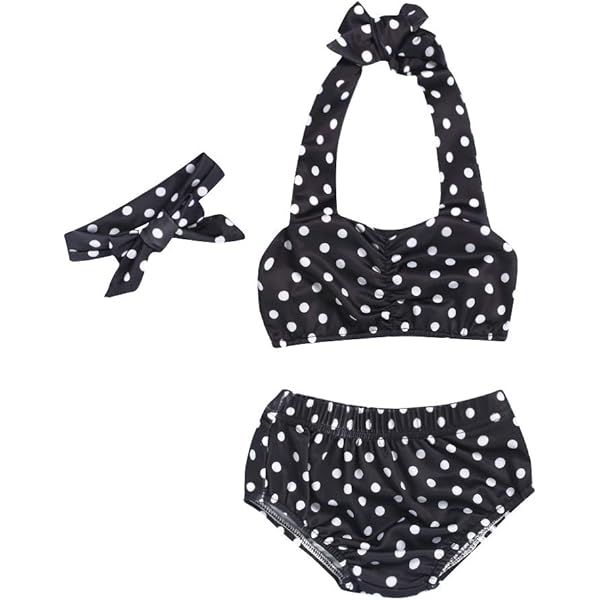 RちゃんRiu Peach polka dots swimwear ビキニ Amazon.com