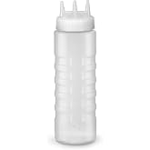 Traex 32 Oz. Wide Mouth Tri-Tip Squeeze Dispenser