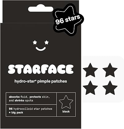 Starface World Hydro-Star Black Hydrocolloid Pimple Patch 96 ct