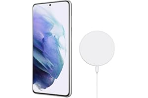 SAMSUNG Galaxy S21+ Plus 5G (128GB, 8GB) 6.7" AMOLED 2X, Snapdragon 888, Global 5G Volte (GSM + CDMA) Factory Unlocked (AT&T, Verizon, T-Mobile, Metro) G996U (Wireless Charger Bundle, Phantom Black)