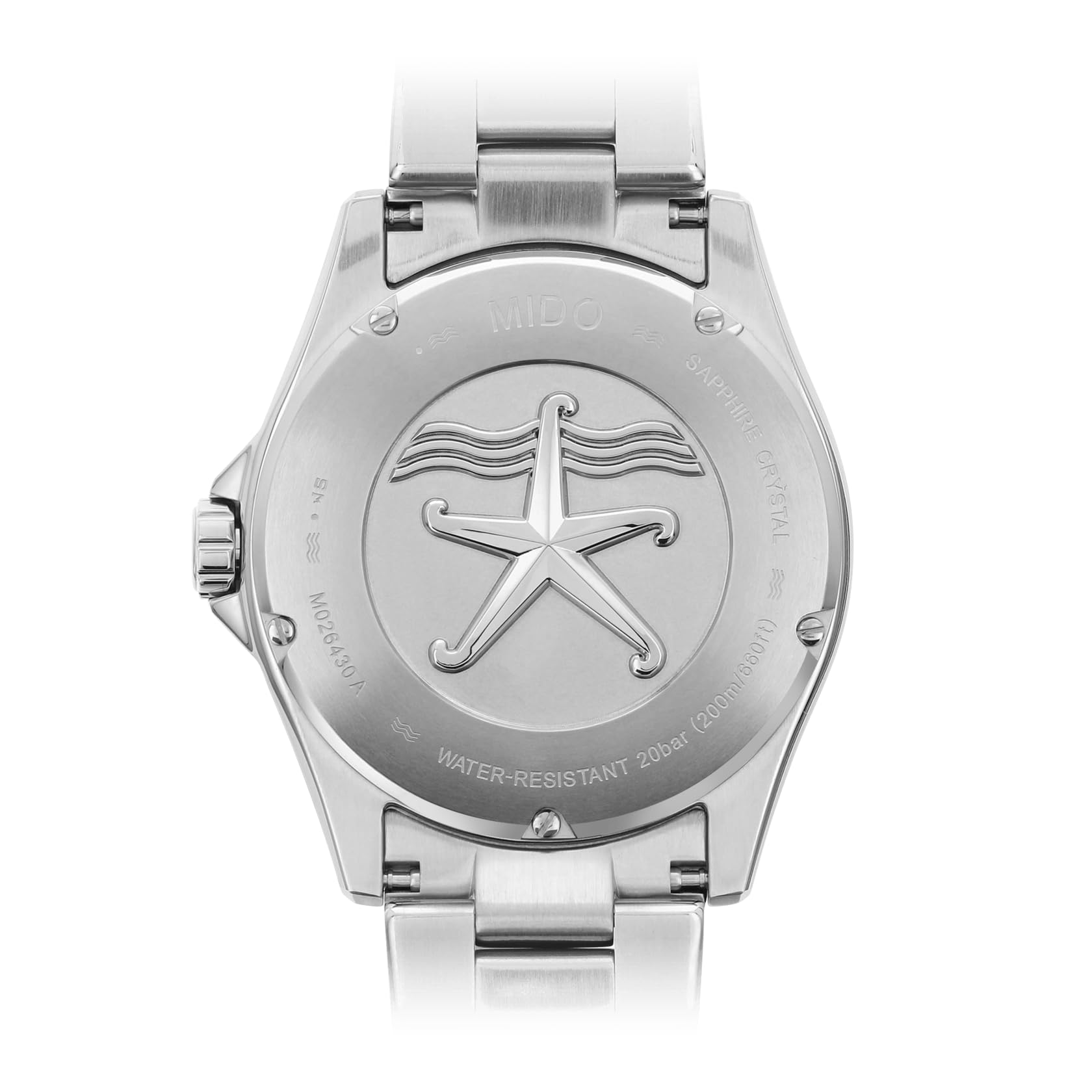 MIDO Ocean Star 200 - Swiss Automatic Watch for Men - 42.5mm Stainless Steel Case - Day/Date Calendar - Rotating Bezel - 200m Water Resistance