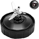 6 Fin Male Blade Fit for Ninja Blender BL480W-70, BL450-70, BL451-70 | Fit for 18oz, 24oz, 32oz Cups, for Blender BL454-70, BL455-70, BL481-70