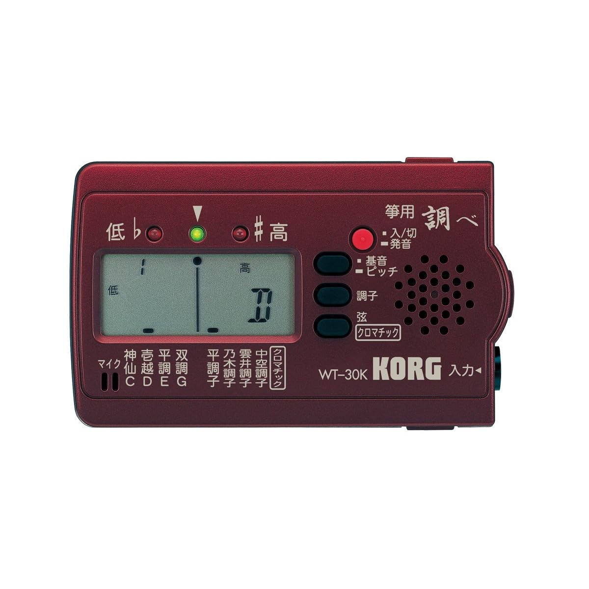 KORG チューナー 「調べ」 箏用 WT-30K商品画像
