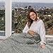 RelaxEden® Adult Weighted Blanket W/Removable, Washable Duvet Cover| 20 lbs, 60”x 80” Size| Heavy Glass Micro-Beads| Supreme Sleeping Comfort for Adults| Hot & Cold Sleeping| 100% Soft Cotton Build