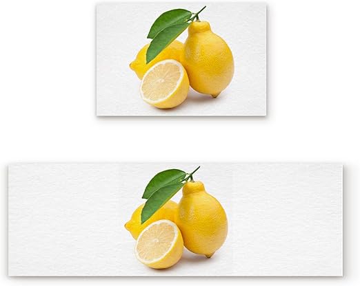 Amazon.com: Licans Kitchen Mat Set, 2 Piece Bath Rugs 