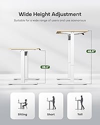 Marsail Standing Desk Adjustable Height Stand up