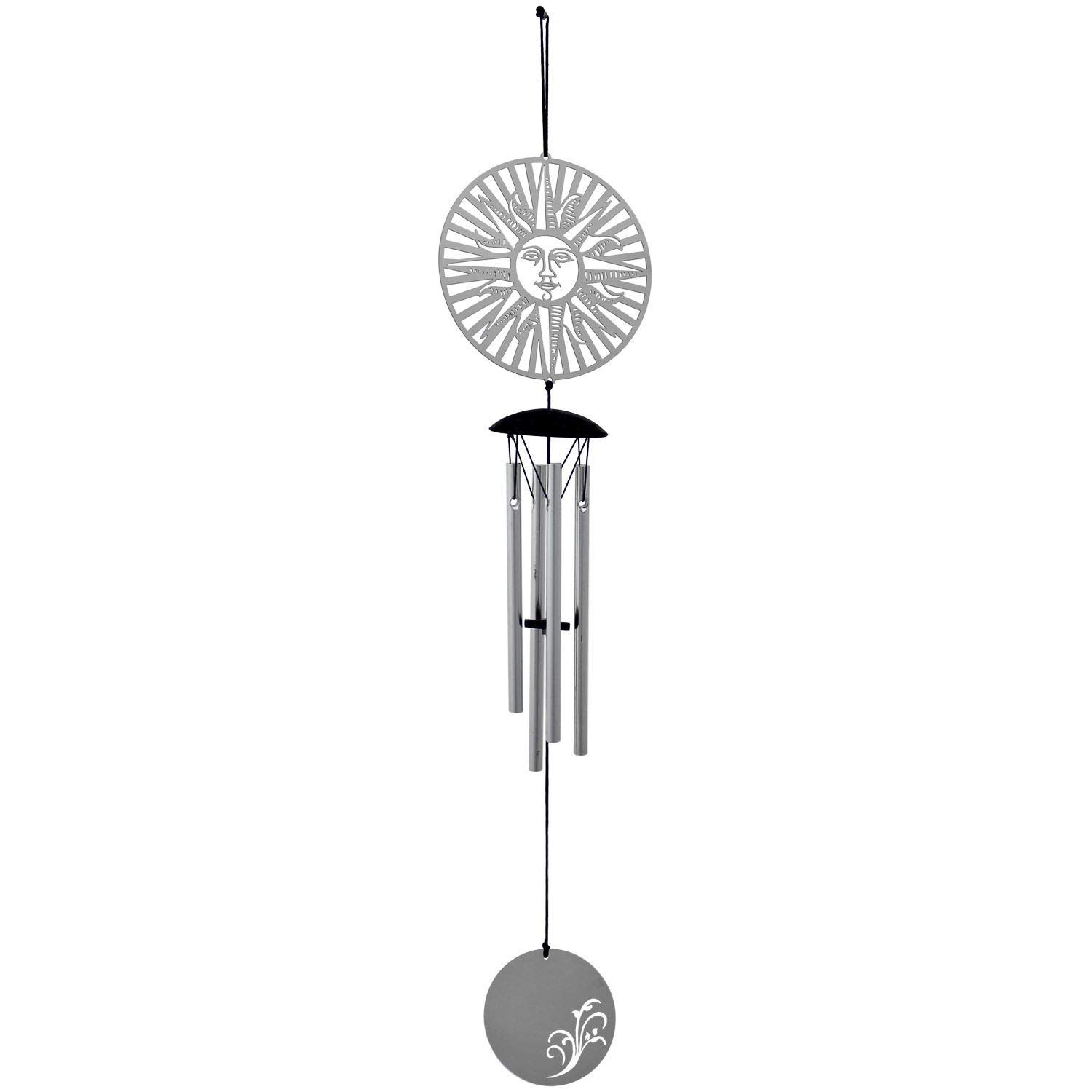 Woodstock Chimes FLSU Sun Flourish Chime - Silver