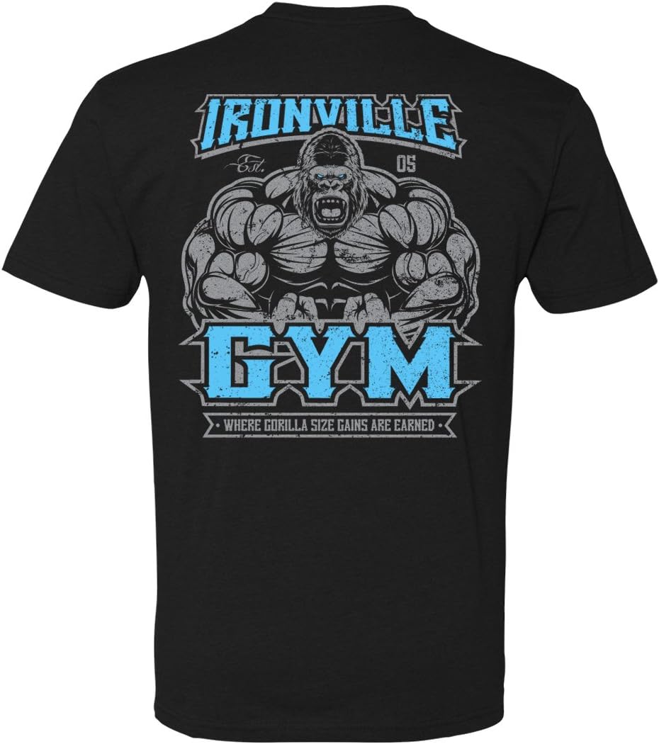 Ironville Gym Next Level Gorilla Bodybuilding Blend T-Shirt